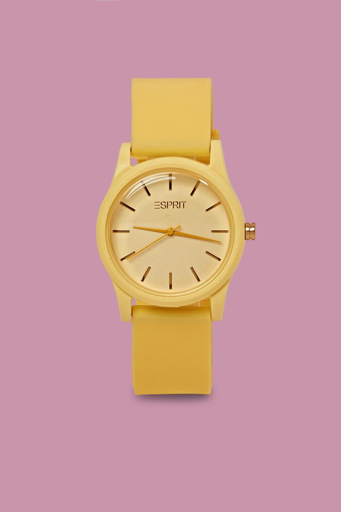 Verdachte Vrijlating plaats ESPRIT - Gekleurd horloge met rubber band in onze e-shop