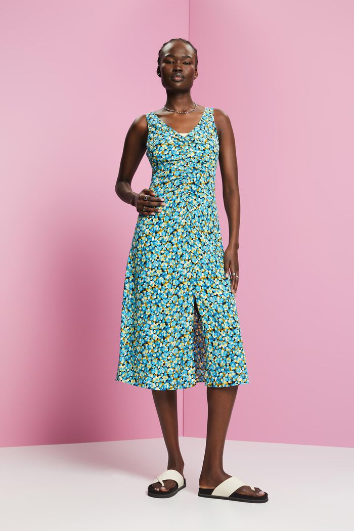 ESPRIT - midi-jurk met print all-over in e-shop