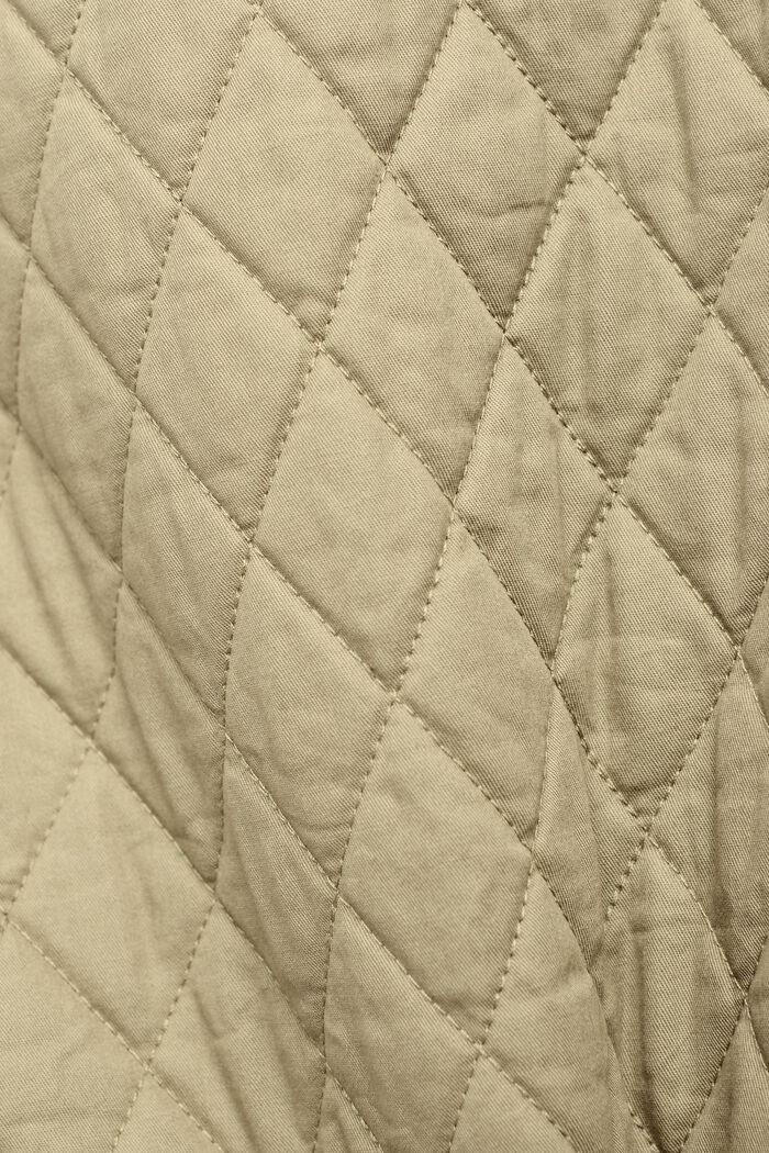 Lichte gewatteerde jas, KHAKI GREEN, detail image number 5