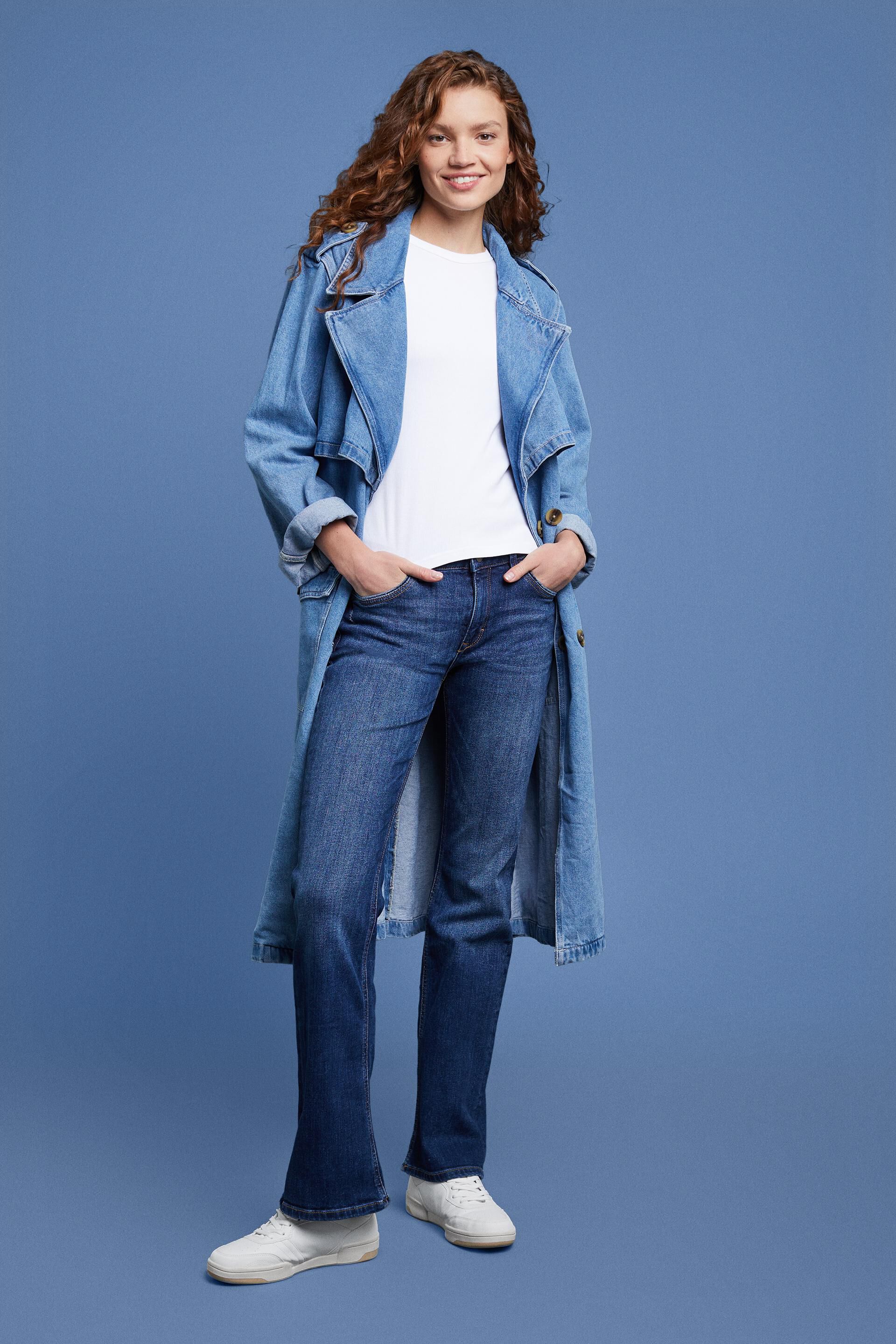 Machtigen Terugbetaling knal ESPRIT - Jeans met veel stretch en biologisch katoen in onze e-shop