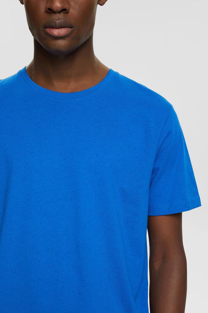 Gevlekt jersey T-shirt, BLUE, detail image number 0